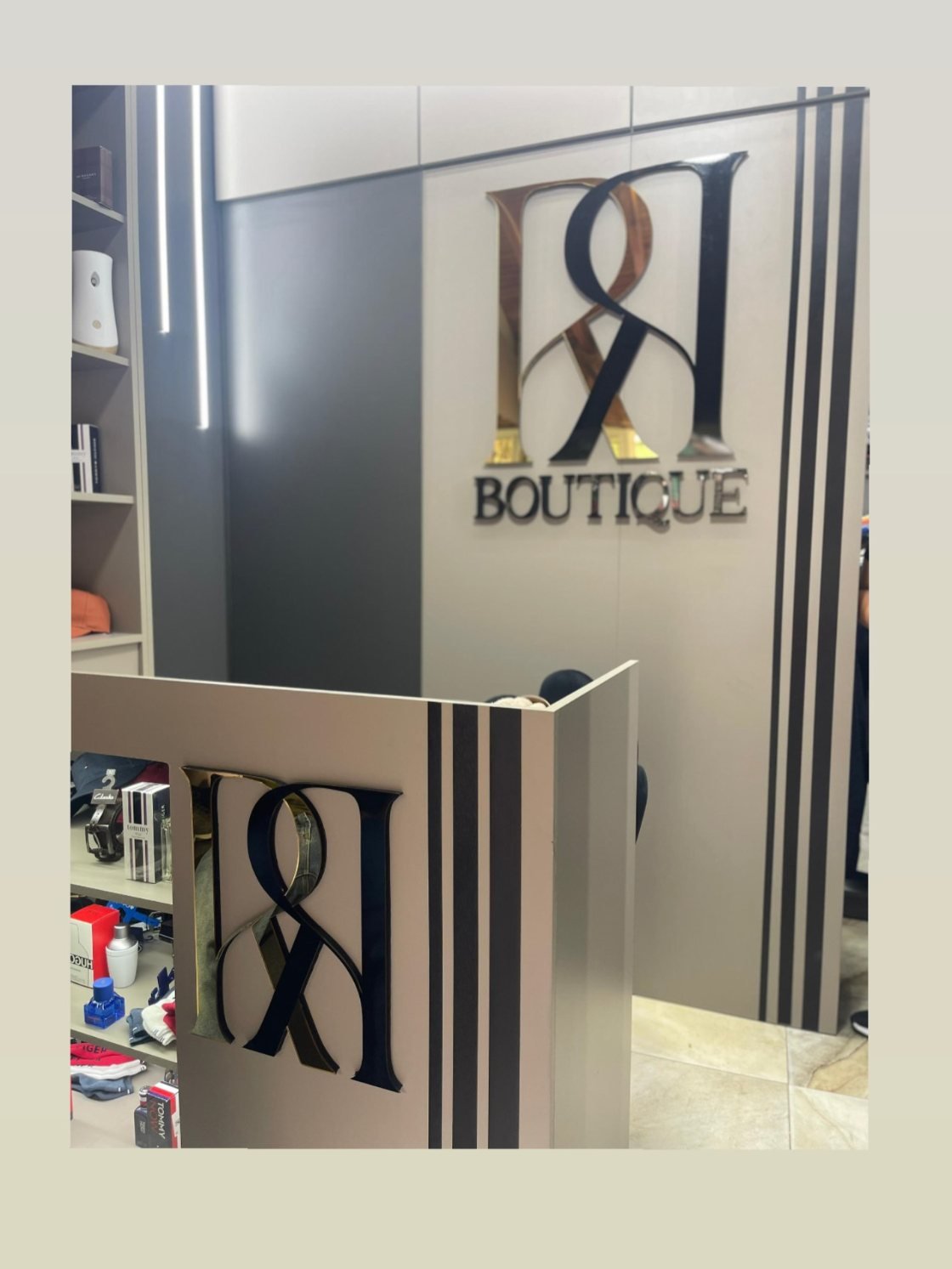 Logo corpóreo para boutique